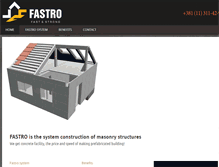 Tablet Screenshot of fastro.org